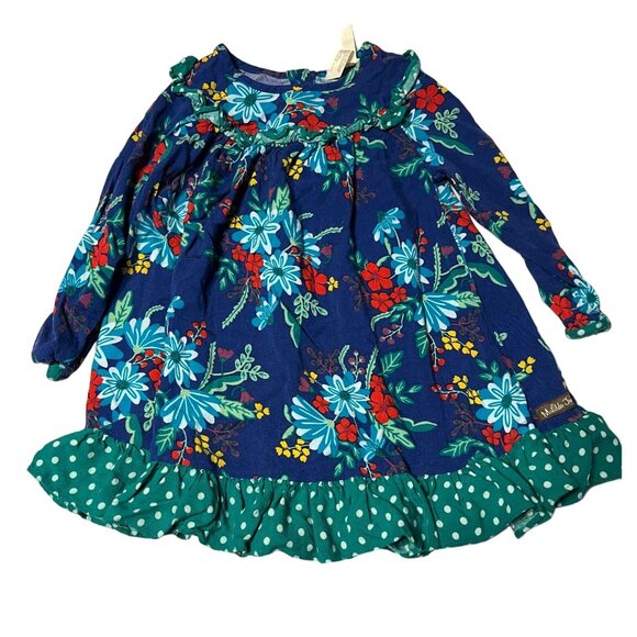 Matilda Jane Bright & Merry Dress Girls Size 4 gently used condition Clean smoke - Picture 1 of 6